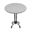 Art Marble 36" Round Quartz Table Top, Nebula Gray (Q41536RD) thumbnail 2