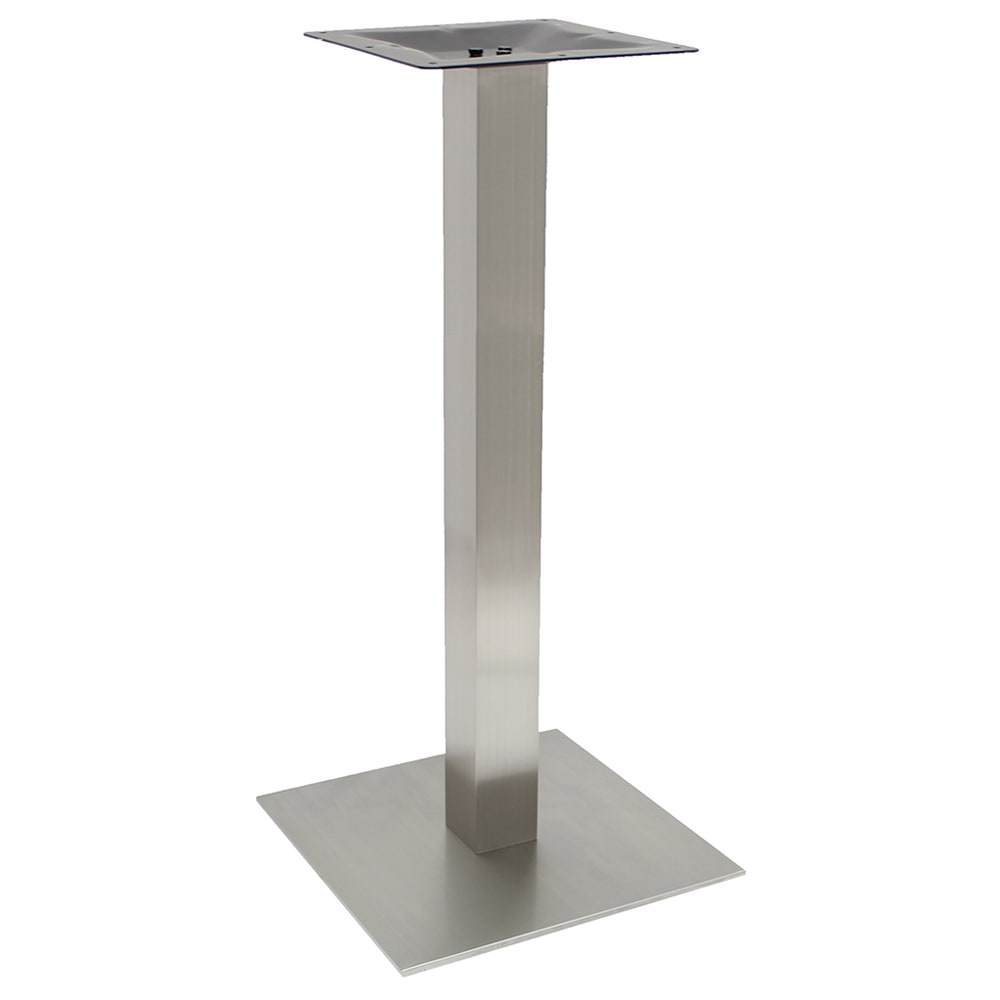 Art Marble 40 3/4" Bar Height Table Base - Indoor/Outdoor, Stainless (SS05-17H)