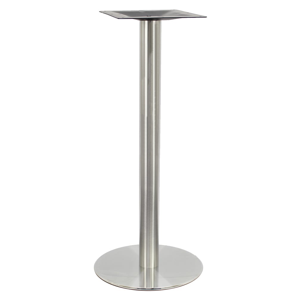 Art Marble 40 3/4" Round Base - Indoor/Outdoor, Bar Height, Stainless (SS14-23H)