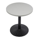 Art Marble 28 3/4" Dining Height Table Base - Indoor/Outdoor, Cast Iron (Z14-28D) thumbnail 2