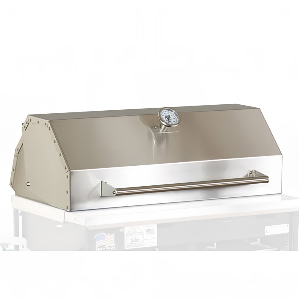 Big John Grills Roll-Top Hood For A2P Grill (A2HOOD)
