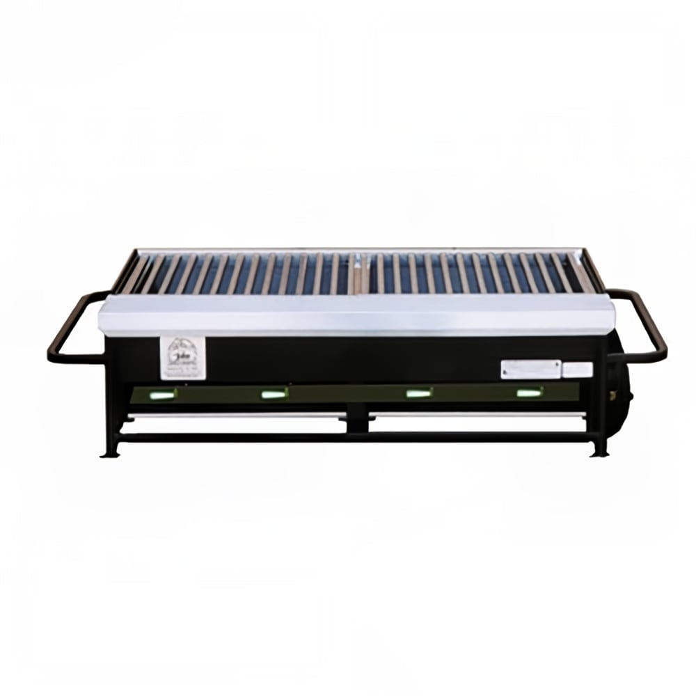 Big John Grills 4-Burner Portable Gas Grill w/ Stainless Steel Grates (A2P-LPSS)
