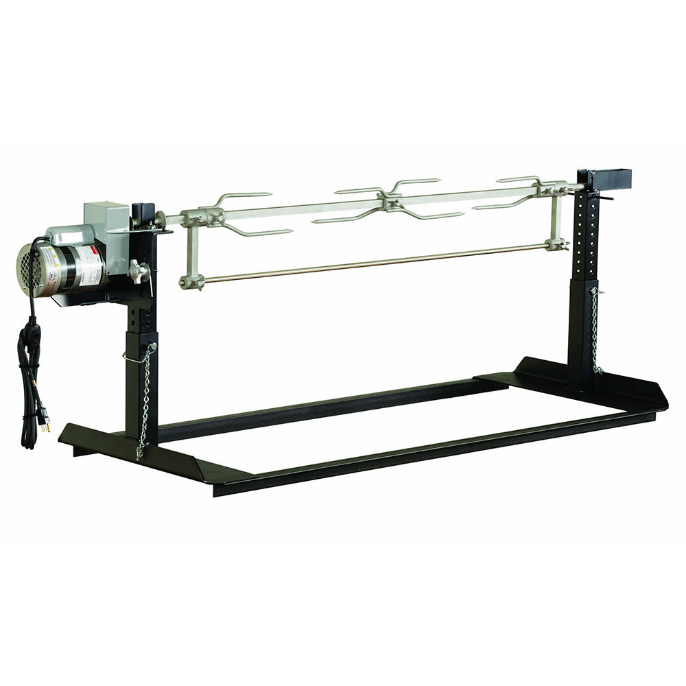 Big John Grills 2 x 5 ft Black Add-On Rotisserie (M-251B)