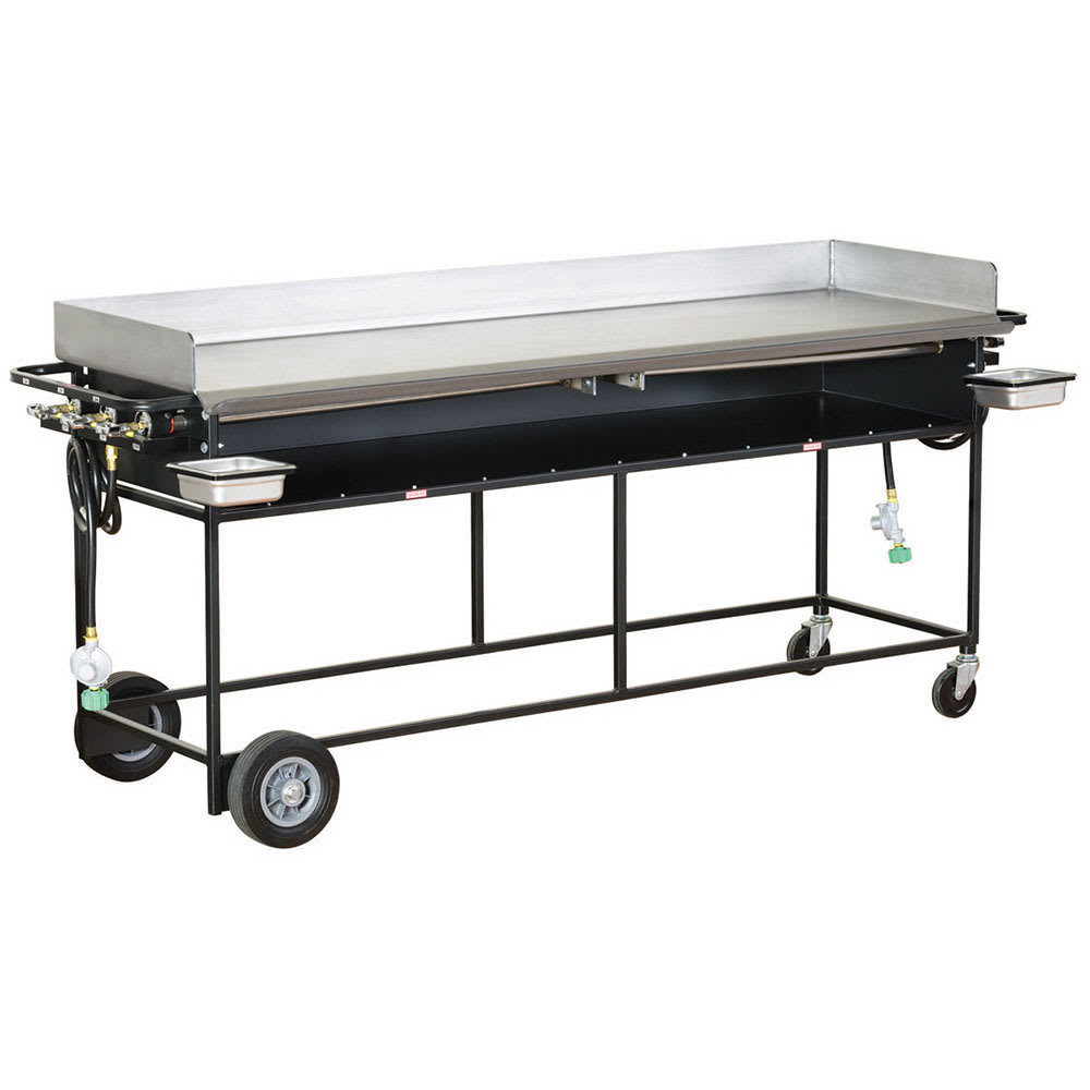 Big John Grills 20" x 72" Griddle w/ Stand (PG-72S)