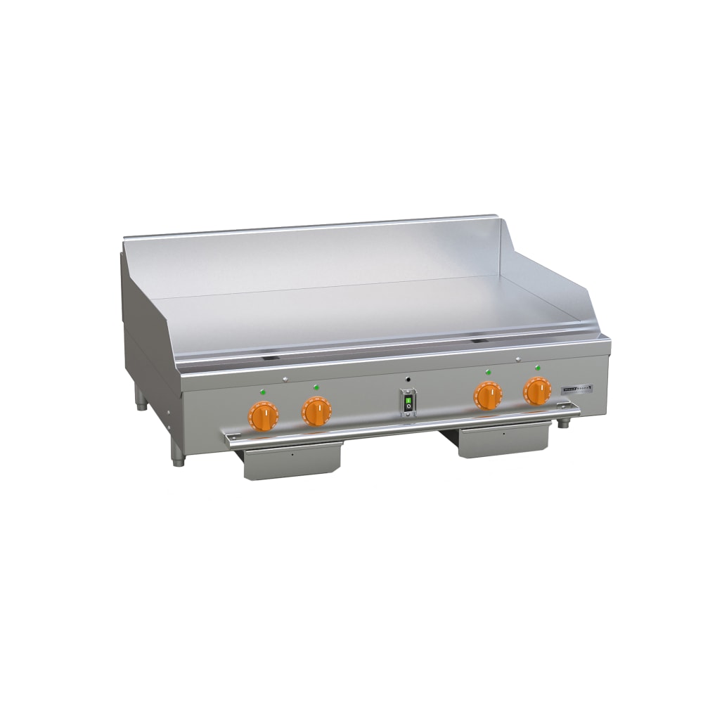 Wood Stone 48" Gas Plancha w/ Thermostatic Controls - 3/4" Steel Plate, Natural Gas (WS-GPL-4836-CT)