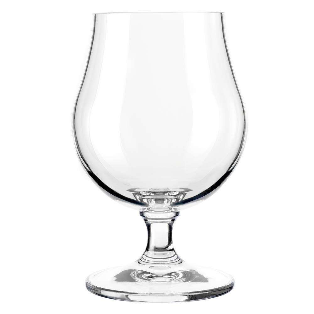 Libbey 109298 13 oz Belgian Beer Glass - Plastic, Clear