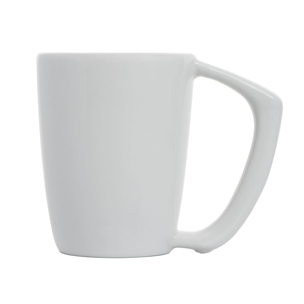 Libbey 109657 8 oz Porcelana™ Mug - Porcelain, Bright White
