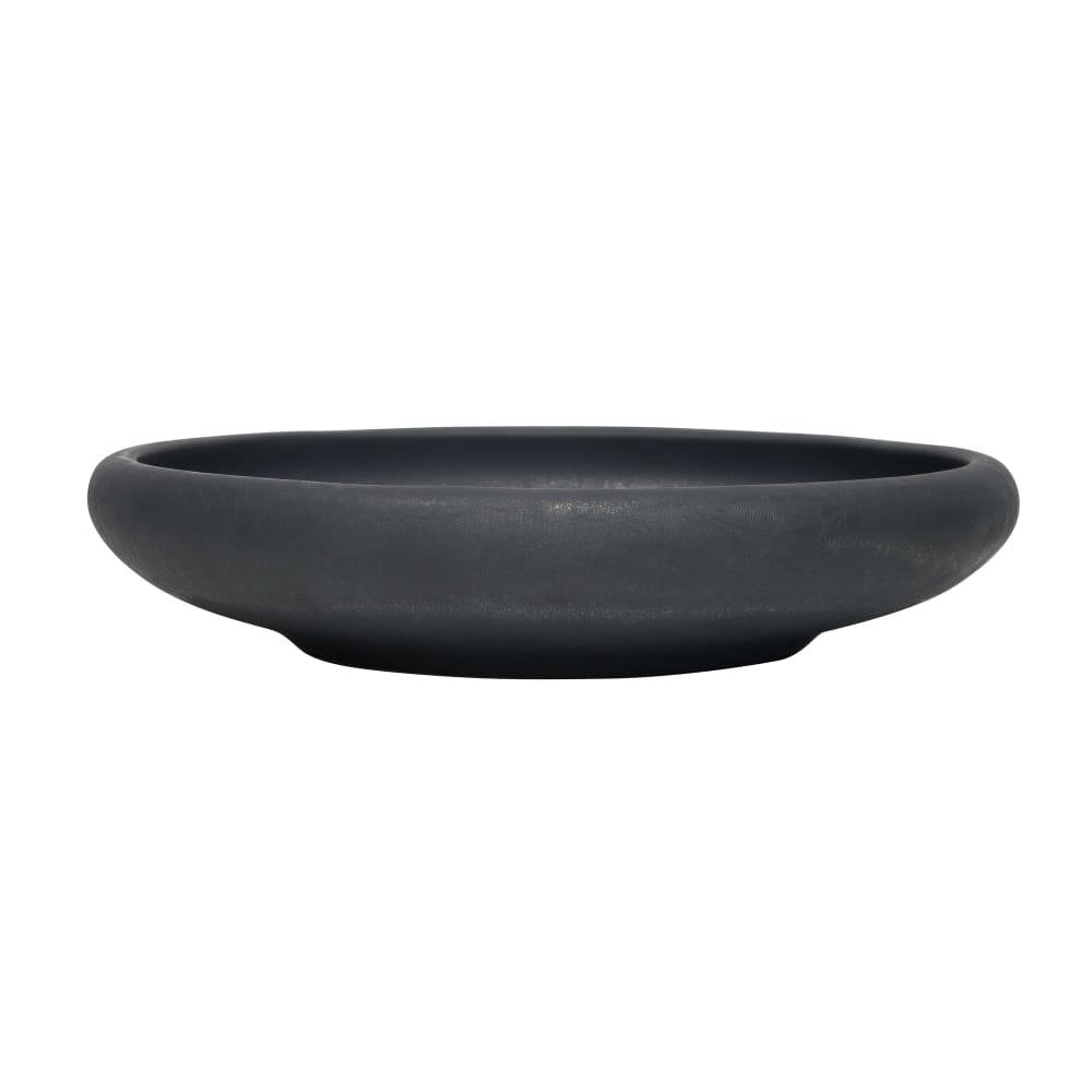 Libbey 109699 9 4/5 oz Round Ignea Deep Bowl - Stoneware, Dark Matte