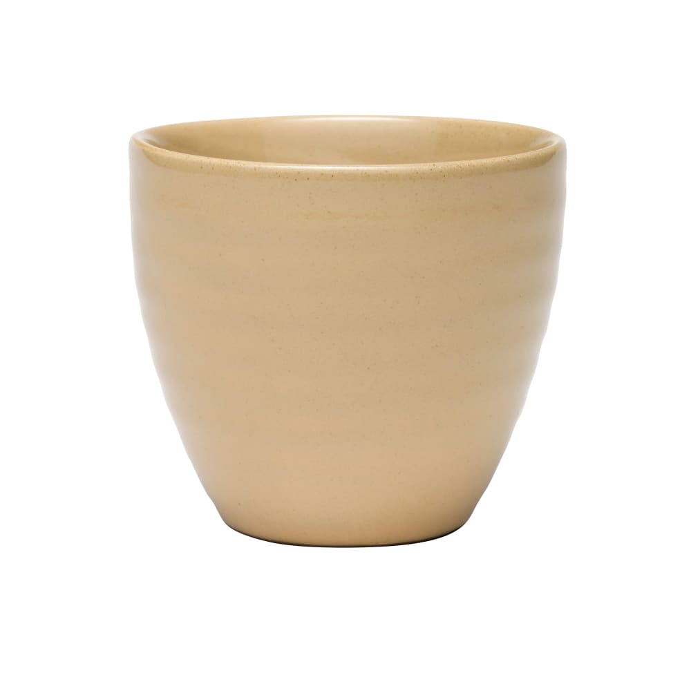Libbey 109750 9 oz Round Canyonlands Bouillon Cup - Terracotta, Tan