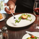 Libbey 113152 11 3/4" x 8" Oval Farmhouse® Platter - Porcelain, Cream White thumbnail 2