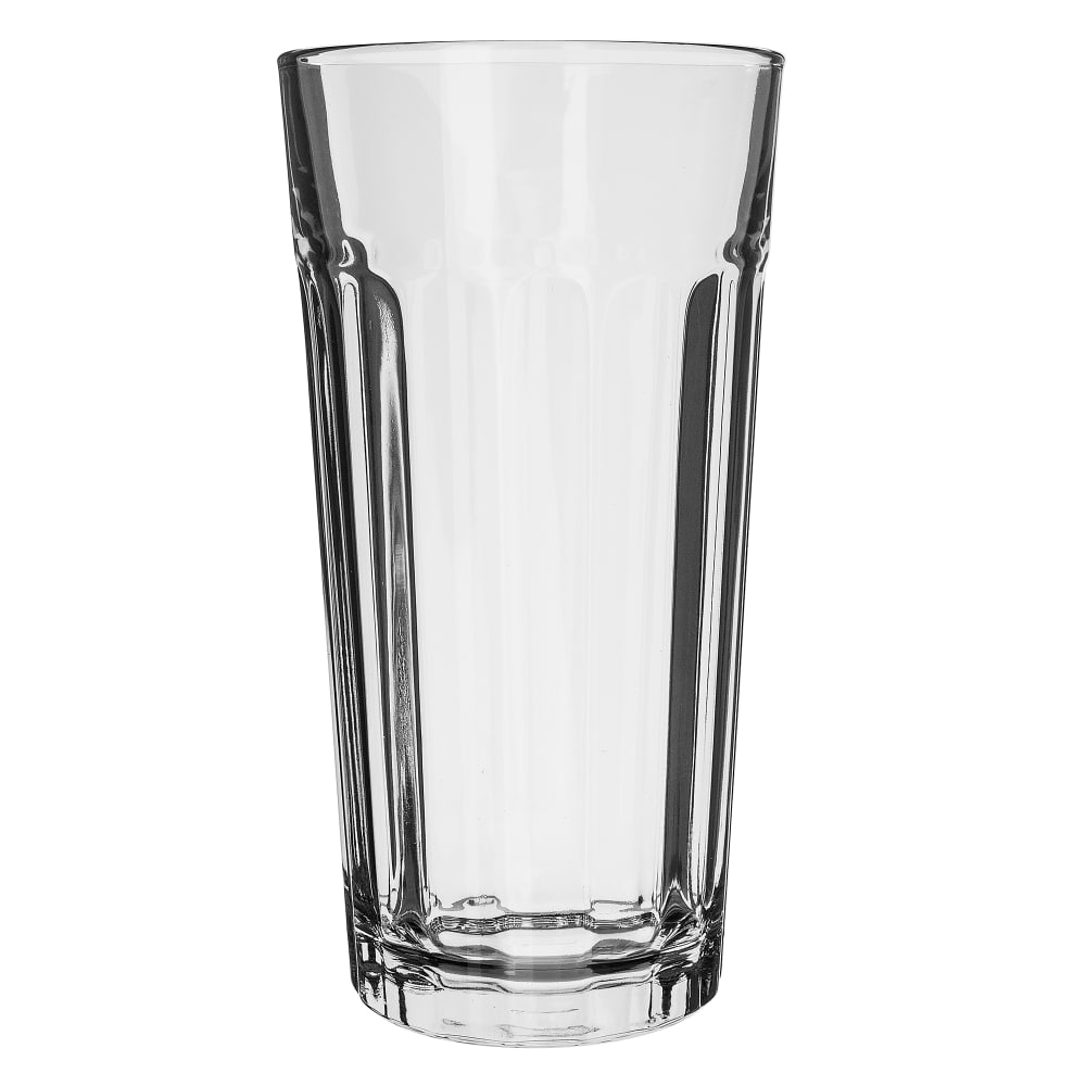 Libbey 15645 24 oz DuraTuff Paneled Glass Tumbler