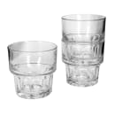 Libbey 15659 9 oz Rocks Glass - Gibraltar, Stackable thumbnail 5