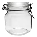 Libbey 17209925 25 1/4 oz Glass Jar - Clamp Lid, Large Opening, Rubber Seal thumbnail 4