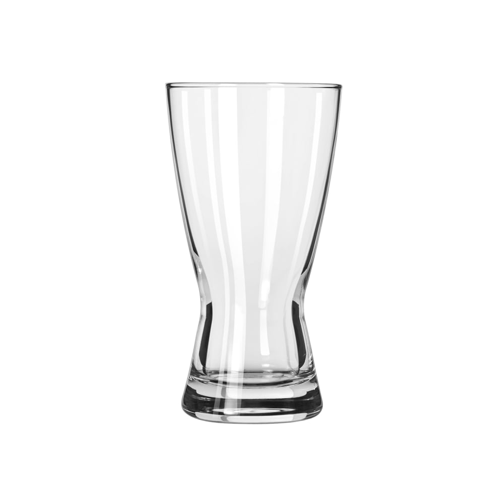 Libbey 181 12 oz Hourglass Design Pilsner Glass - Safedge Rim Guarantee
