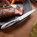 Libbey 2012894 9 3/8" Steak Knife w/ Gray Marble Plastic Handle, Stainless Steel thumbnail 2