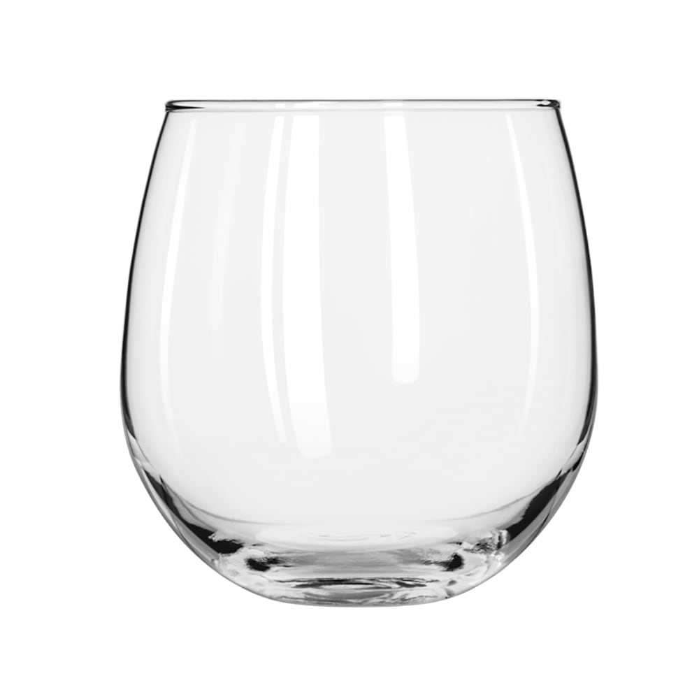 Libbey 222 16 3/4 oz Stemless Red Wine Glass