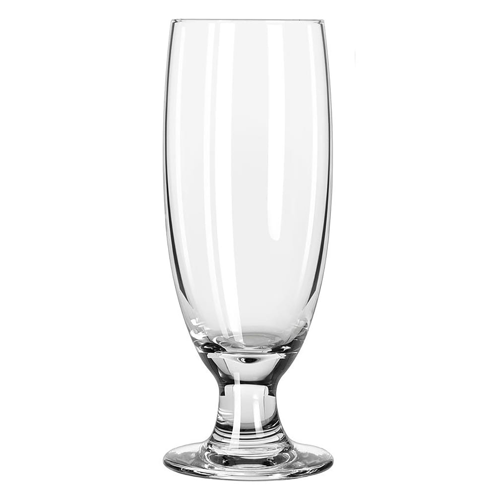Libbey 3725 12 oz Embassy® Beer Pilsner Glass - Safedge Rim & Foot