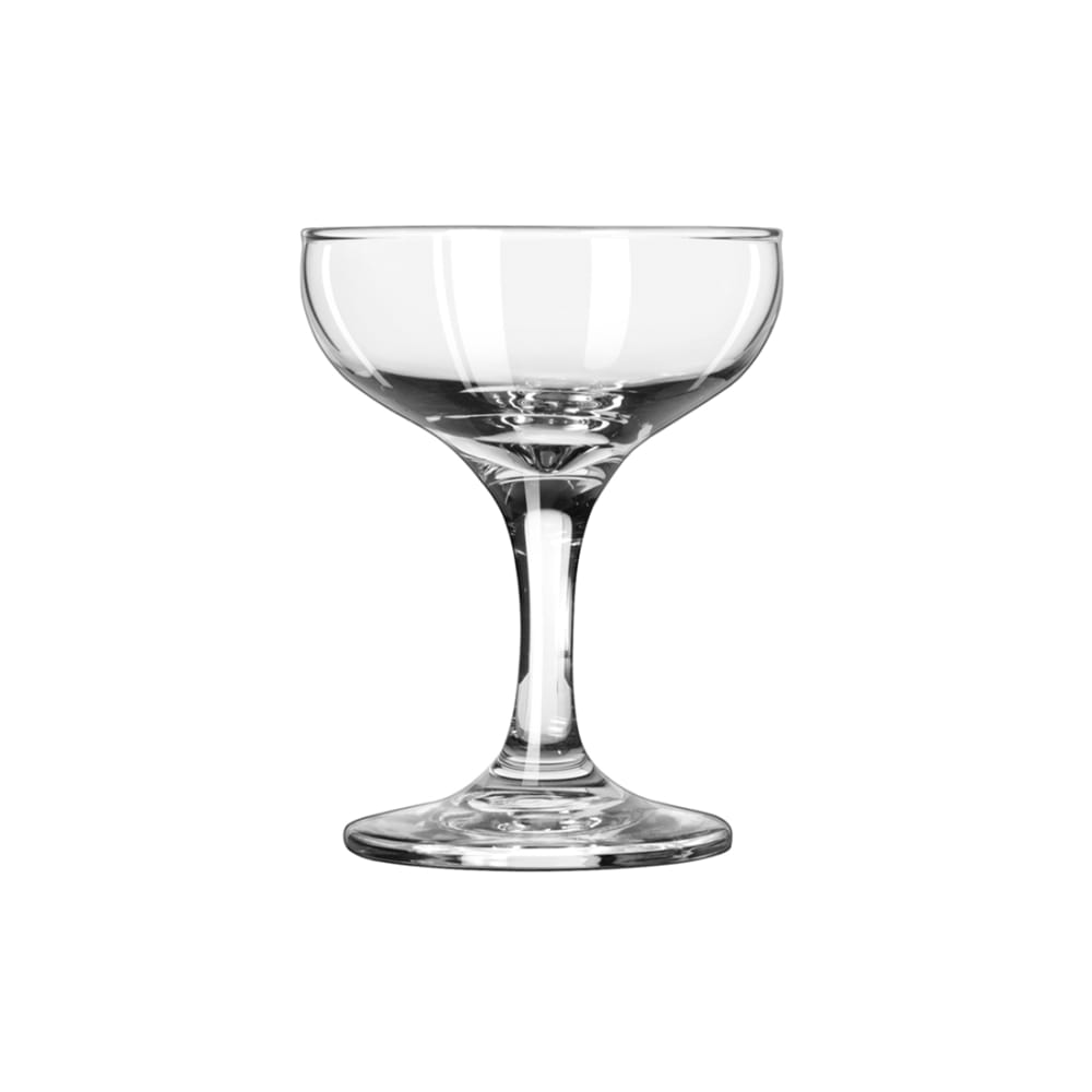 Libbey 3777 4 1/2 oz Embassy Champagne Coupe Glass - Safedge Rim & Foot