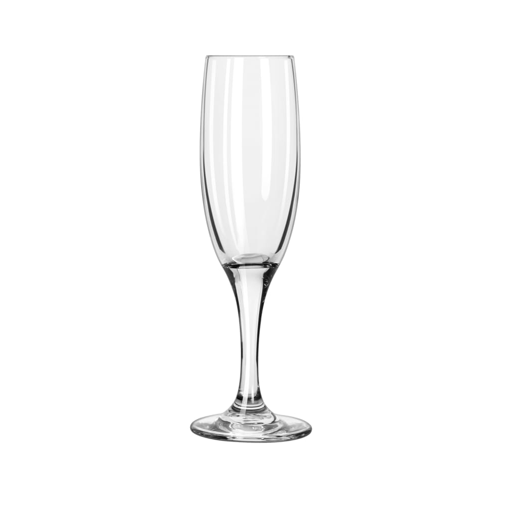 Libbey 3794 4 1/2 oz Embassy Champagne Flute Glass - Safedge Rim & Foot Guarantee