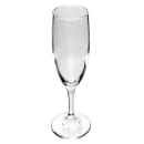 Libbey 3794 4 1/2 oz Embassy Champagne Flute Glass - Safedge Rim & Foot Guarantee thumbnail 2