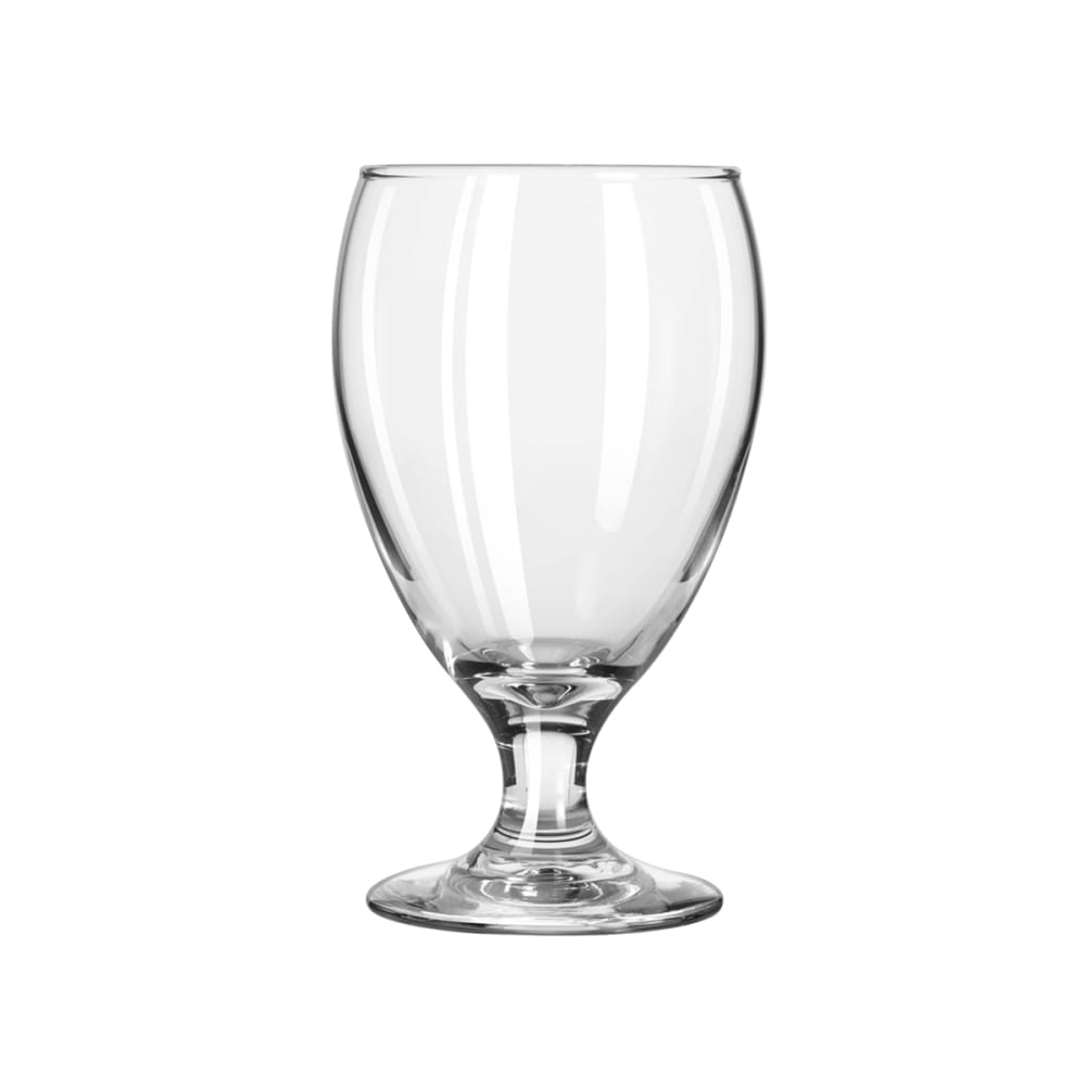 Libbey 3914 10 1/2 oz Teardrop Goblet Glass - Safedge Rim & Foot Guarantee