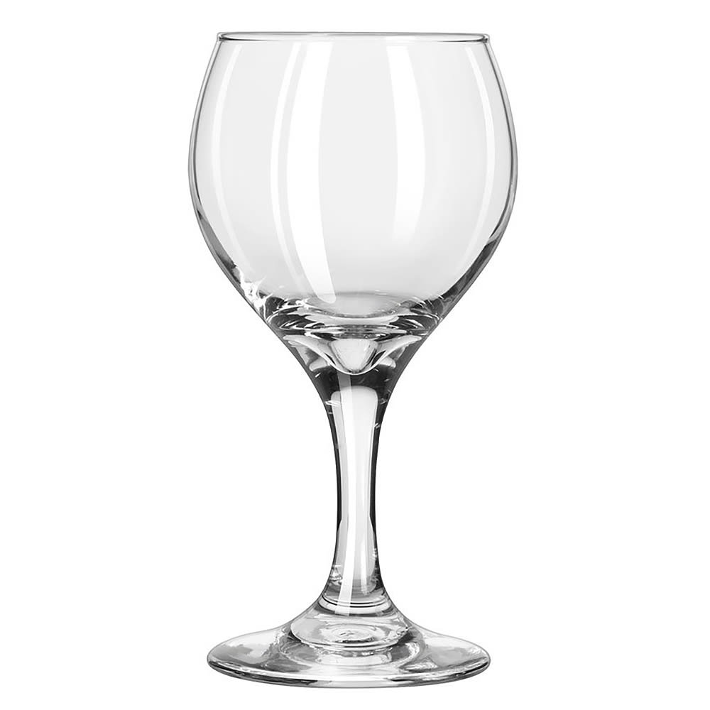 Libbey 3964 8 1/2 oz Teardrop Red Wine Glass - Safedge Rim & Foot Guarantee