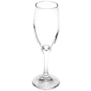 Libbey 3996 5 3/4 oz Teardrop Champagne Flute Glass - Safedge Rim & Foot Guarantee thumbnail 2