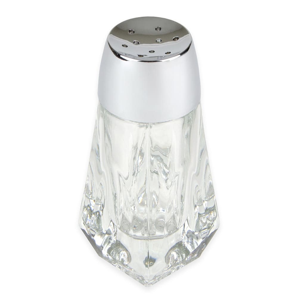 Libbey 5037 1 9/16 oz Salt/Pepper Shaker - Glass, 4 1/8"H