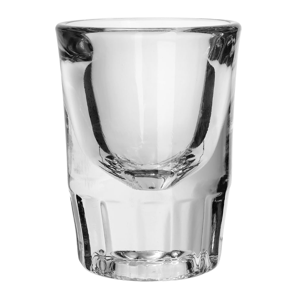 Libbey 5127 1 1/2 oz Fluted Whiskey Shot Glass
