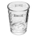 Libbey 5134/1124N 4 oz Mixing Glass - Capacity Markings on Both Sides thumbnail 4