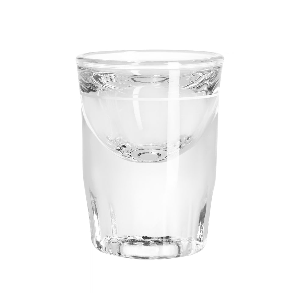 Libbey 5135 1 1/4 oz Fluted Whiskey Shot Glass
