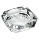 Libbey 5143 3 3/4" Clear Square Glass Ashtray thumbnail 2