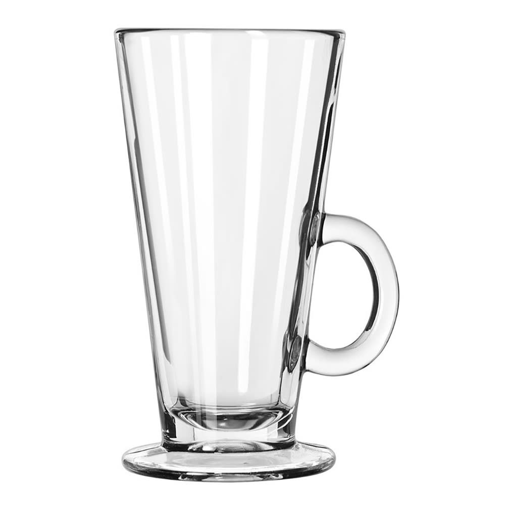 Libbey 5293 8 1/2 oz Catalina® Footed Dessert/Irish Coffee Mug - Glass, Clear