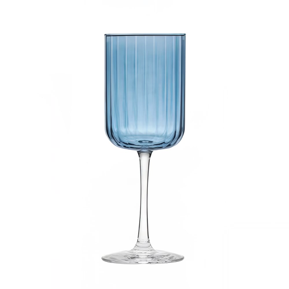 Libbey 7400/AK1K2K 13 1/2 oz Linear Color Cocktail Glass, Sapphire