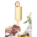 Libbey 7403 7 1/2 oz Linear Champagne Flute Glass thumbnail 3