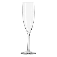 Libbey 7552 6 1/2 oz Vina Trumpet Champagne Flute Glass - Safedge Rim thumbnail 7