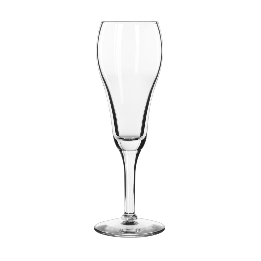 Libbey 8476 9 oz Citation Gourmet Tulip Champagne Flute Glass - Safedge Rim