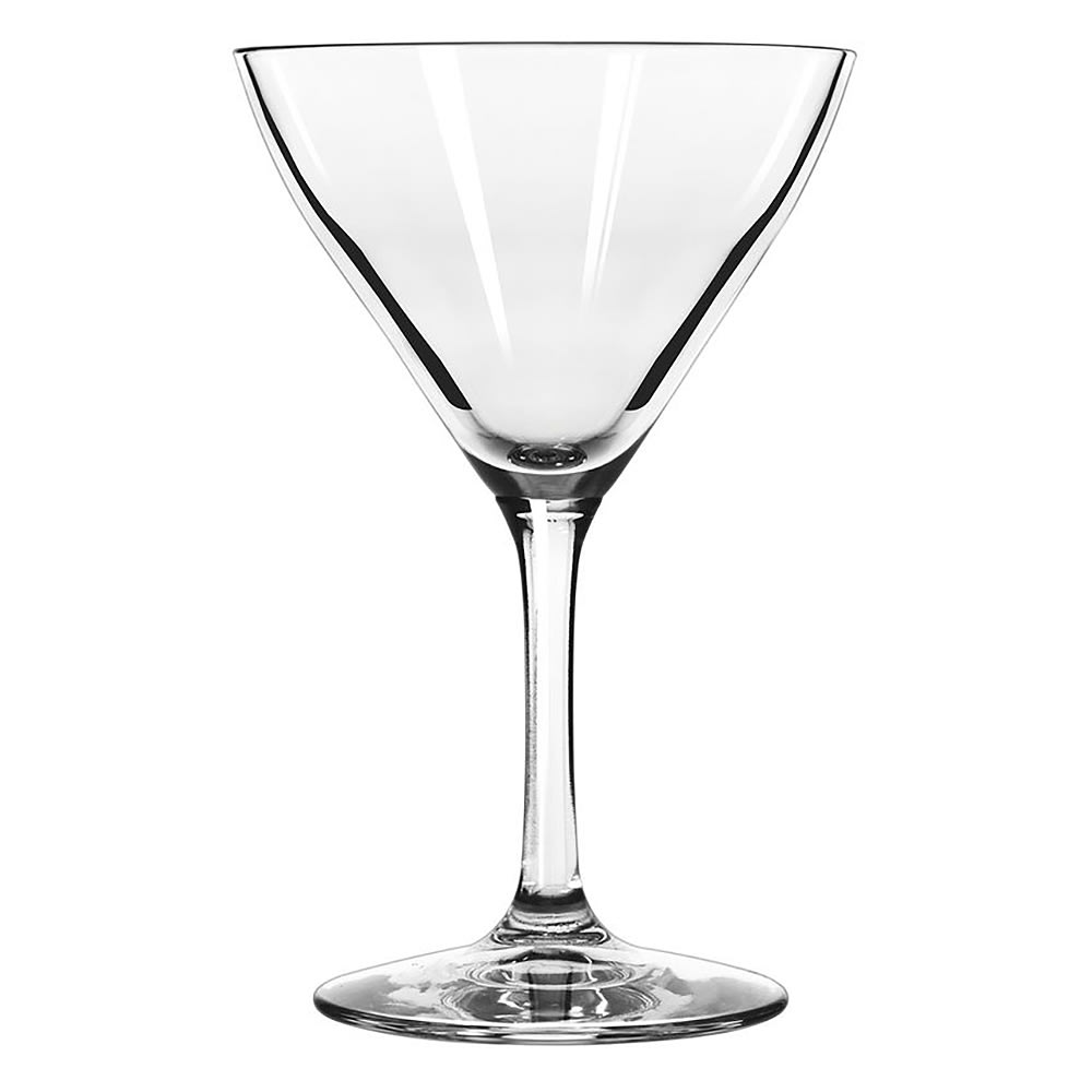 Libbey 8555SR 7 1/2 oz Bristol Valley Traditional Martini Cocktail Glass