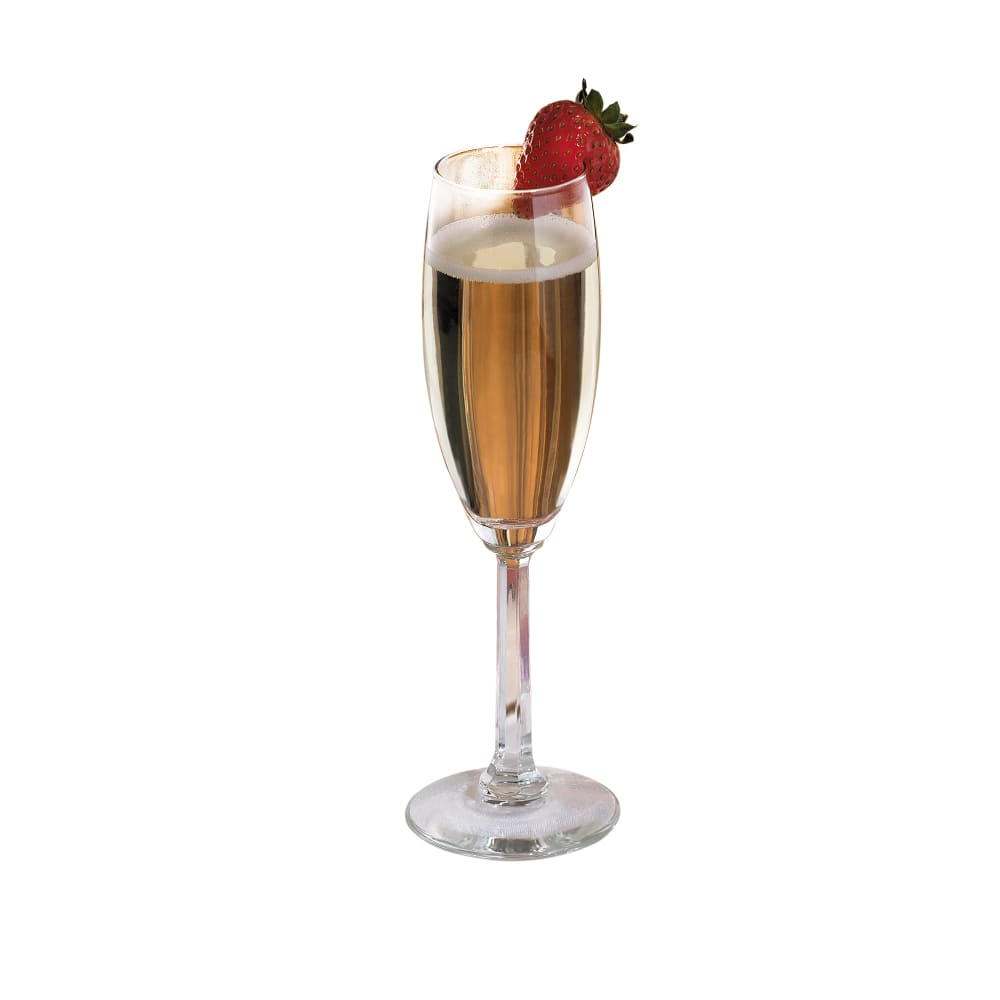 Libbey 8795 5 3/4 oz Napa Country Champagne Flute Glass - Safedge Rim Guarantee