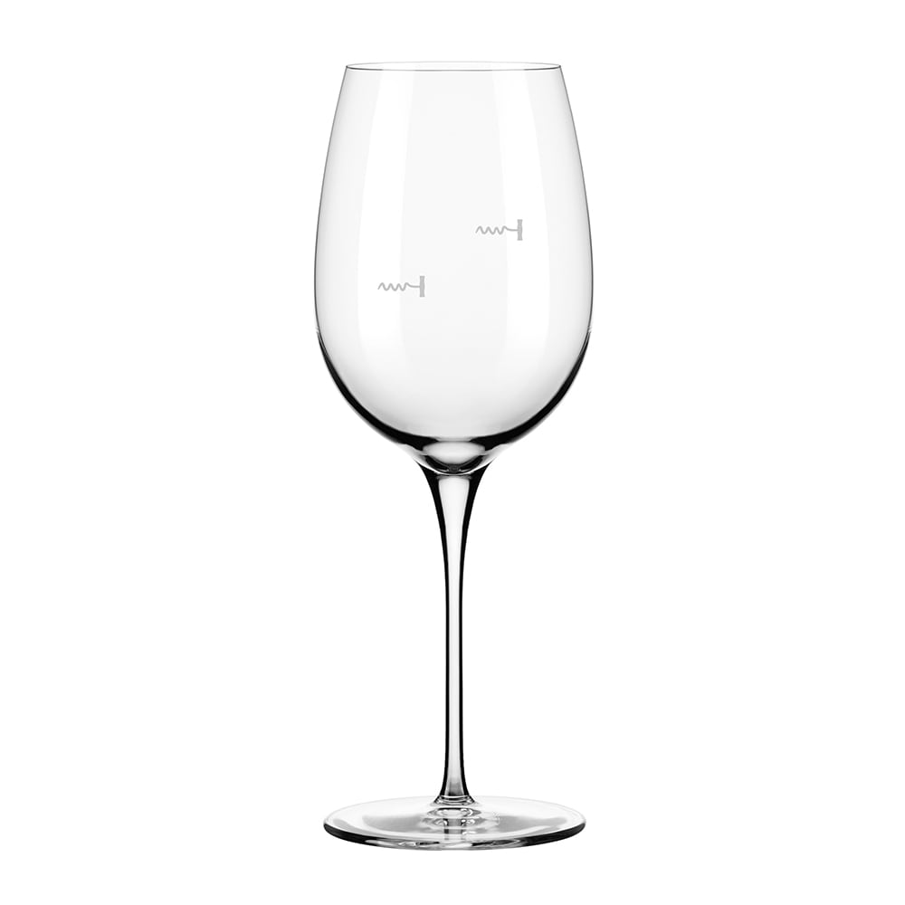 Libbey 9123/U226A 16 oz Wine Glass w/ Corkscrew Markings & Pour Control - Reserve by Libbey
