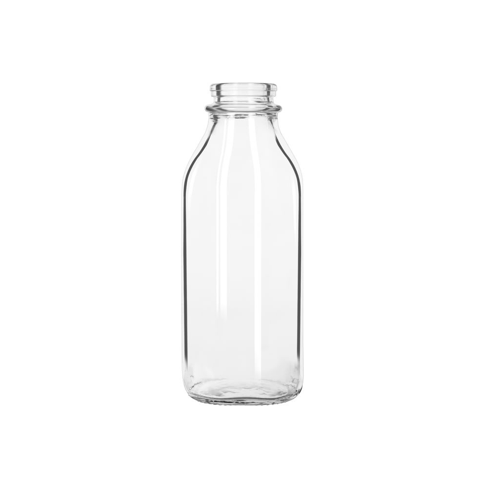 Libbey 92129 33 1/2 oz Milk Bottle - Nostalgic, Clear