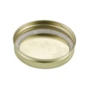 Libbey 92136 Drinking Jar Lid for 16oz Jars, Gold, Metal thumbnail 2