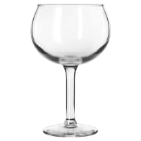 Libbey 92314 21 oz Aruba Cocktail Glass w/ Cobalt Blue Rim thumbnail 3