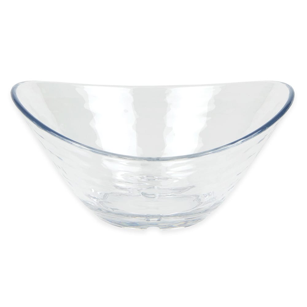 Libbey 92396 Oval Snack Bowl, 5 1/8" x 4 1/2" x 2 3/8", Plastic