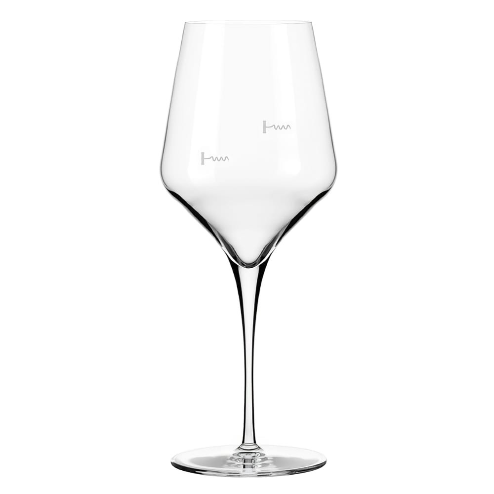 Libbey 9323/U224A 16 oz Wine Glass w/ Corkscrew Markings & Pour Control - Reserve by Libbey