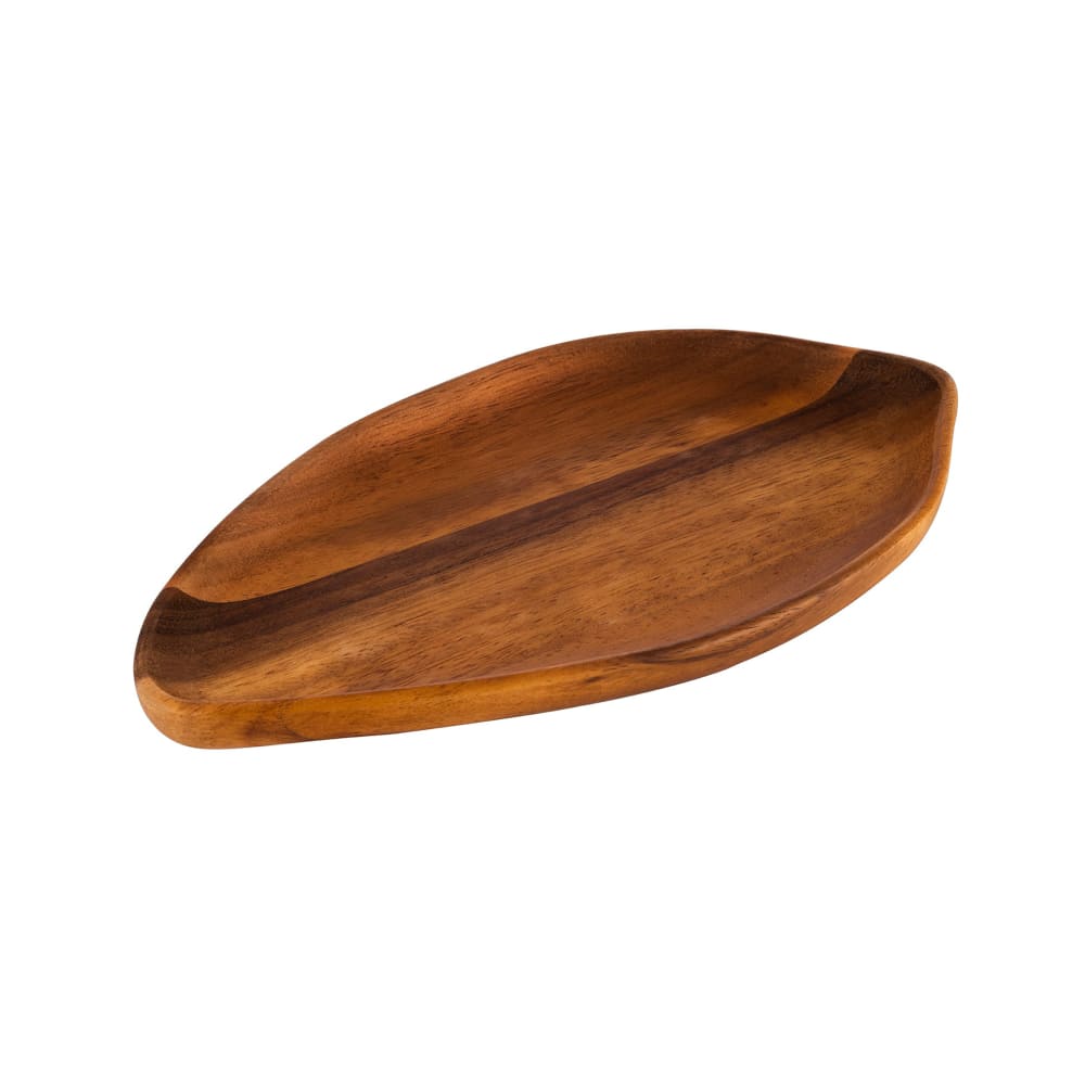 Libbey APS00791 Organic  Serving Bowl - 9 1/4" x 5 1/8", Acacia Wood