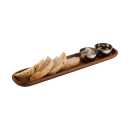 Libbey APS00792 Oval Serving Board - 14 1/2" x 3 1/8", Acacia Wood thumbnail 2