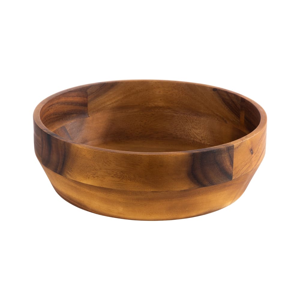 Libbey APS00796 101 oz Round Bowl - Acacia Wood
