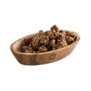 Libbey APS00843 1 1/2 oz Oval Bowl - Olive Wood thumbnail 2