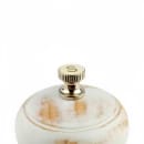 Libbey APS40536 6"H Salt Grinder - German Beachwood, Vintage White thumbnail 2
